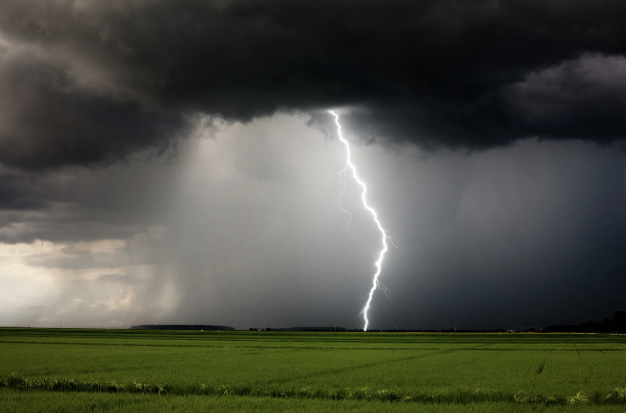 ¡Tormentas eléctricas amenazan nuevamente a La Araucanía! Nueve comunas bajo alerta preventiva